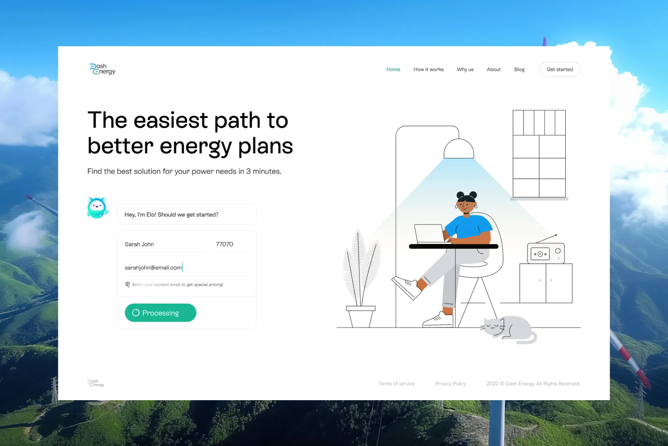 Dash Energy-Sustainable Energy Booking Platform logo